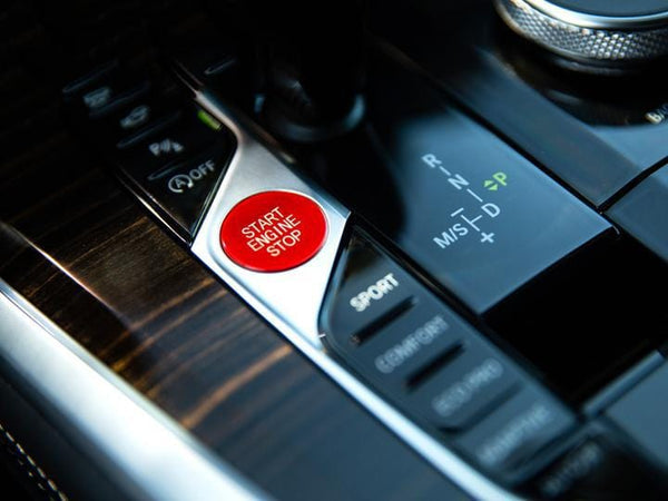 AutoTecknic Red Start Stop Button - G20 3-Series | G22 4-Series - 0
