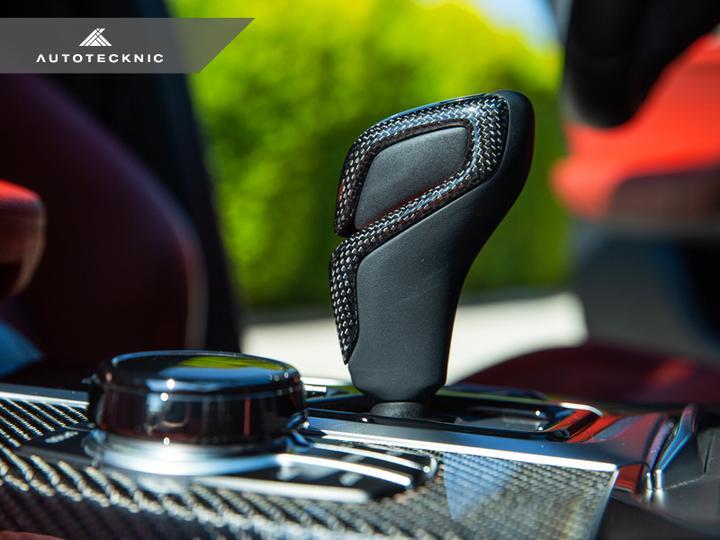 AutoTecknic Carbon Fiber Gear Selector Side Covers | BMW F90 M5