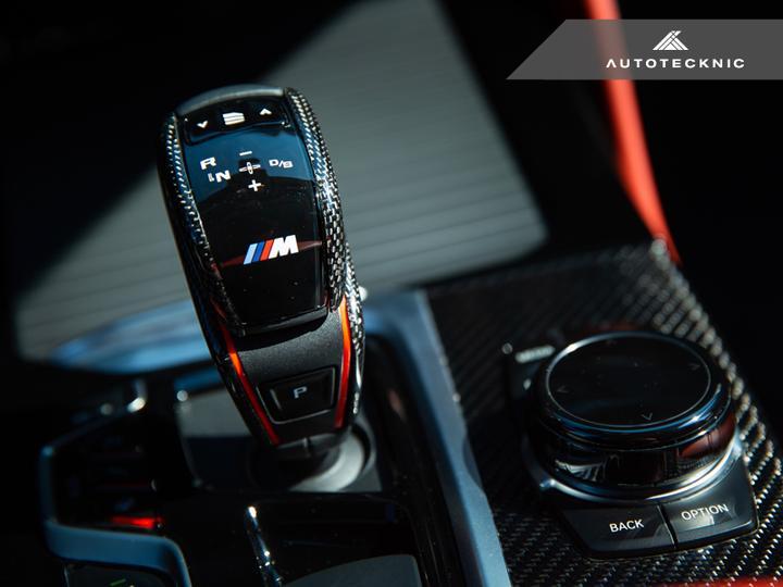 AutoTecknic Carbon Fiber Gear Selector Side Covers | BMW F97 X3M | BMW F98 X4M