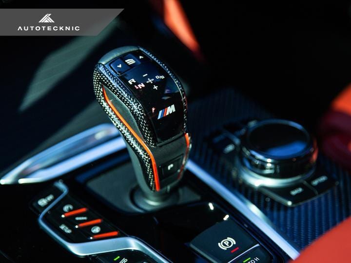 AutoTecknic Carbon Fiber Gear Selector Side Covers | BMW F97 X3M | BMW F98 X4M