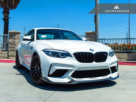 AutoTecknic F87 M2 Competition Dry Carbon Fiber Aero Front Lip - 0