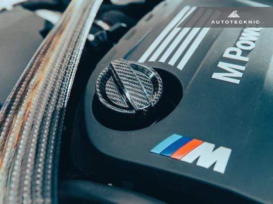 Autotecknic Dry Carbon Competition Oil Cap Cover - BMW F80 M3 | F82/ F83 M4