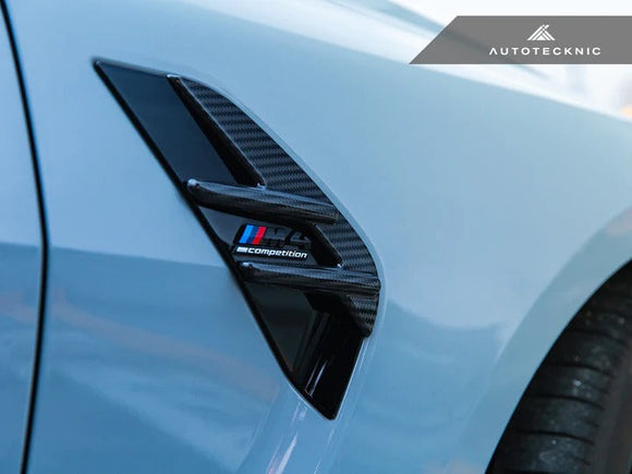 Autotecknic Dry Carbon Fiber Fender Trim Set - BMW | G80 M3 | G82/ G83 M4