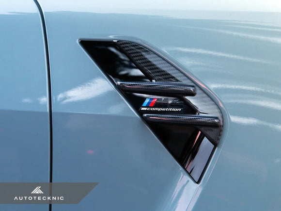 Autotecknic Dry Carbon Fiber Fender Trim Set - BMW | G80 M3 | G82/ G83 M4