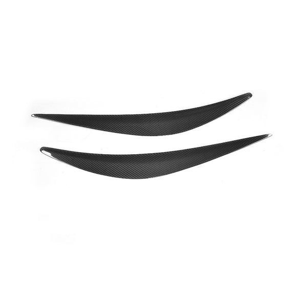 Dry Carbon Fiber Headlight Eyelids for Infiniti Q50 Sedan 4-Door 2013-2017