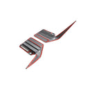 Dry Carbon Fiber Rear Bumper Air Vent Trims for BMW G87 M2 2022-2023-2