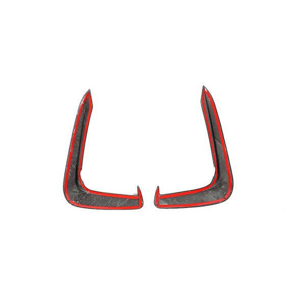 Carbon Fiber Front Bumper Canards for Audi B9 A5 SLine S5 2017-2019