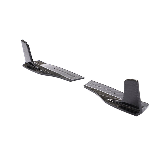 Carbon Fiber Rear Bumper Splitters for Audi A5 Sline S5 2-Door 4-Door 2017-2018