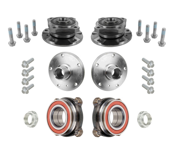 74.1mm To 72.56mm Hub Bore Size Conversion Kit - BMW / E39 / 525I / 528I / 530I / 540i / M5