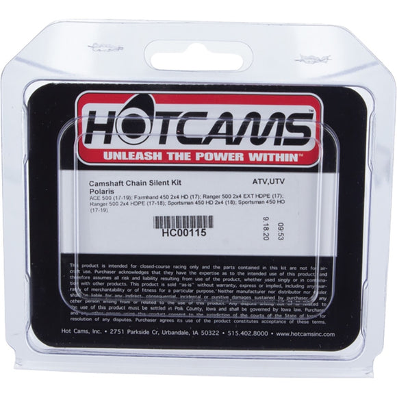 Hot Cams 17-19 ACE 500/2019/2021 Ranger 500 2x4 Camshaft Chain Silent Kit