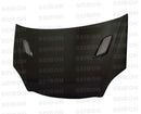Seibon 02-05 Honda Civic Si MG Carbon Fiber Hood-1