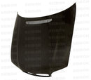 Seibon 02-05 BMW E46 2dr OE Carbon Fiber Hood-1