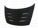 Seibon 06-08 Honda Civic 4 Door TS Carbon Fiber Hood-1