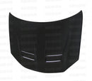 Seibon 06-08 VW GTi Shaved DV Style Carbon Fiber Hood-1