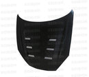 Seibon 07-08 Hyundai Tiburon (GK27) TS Carbon Fiber Hood-1