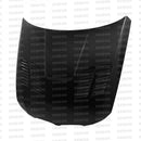 Seibon 09-11 BMW 3 Series 4dr (Exc M3) GTR-Style Carbon Fiber Hood-1