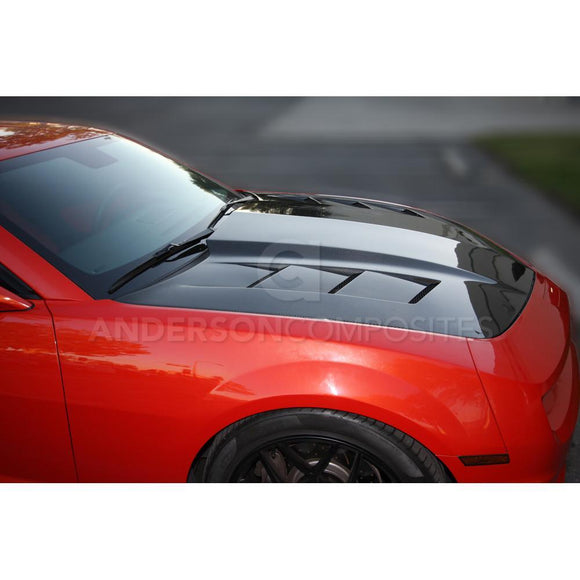 Anderson Composites 10-13 Chevy Camaro TSII-style Carbon Fiber Hood