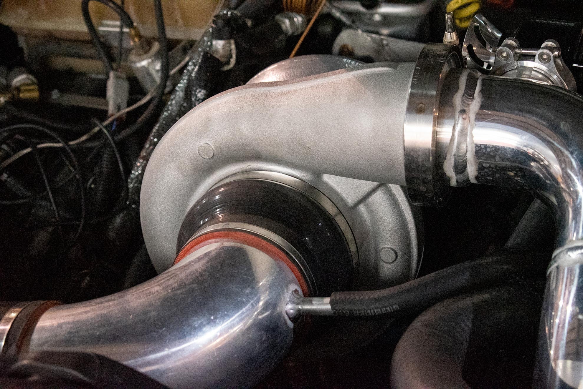 Forced Performance HD7582 S400X Street Turbocharger w/T4 Div 1.25 A/R Turbine Housing