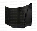 Seibon 88-91 Honda Civic HB/CRX (EC3 or ED8/9) ZC-Style Carbon Fiber Hood-1