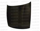 Seibon 89-94 Nissan S13/Silvia OEM Carbon Fiber Hood-1