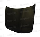 Seibon 90-93 Acura Integra OEM Carbon Fiber Hood-1