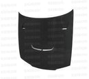 Seibon 90-94 Nissan Skyline R32 (BNR32) JU style Carbon Fiber Hood-1