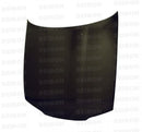 Seibon 90-94 Nissan Skyline R32 (BNR32)  OEM Carbon Fiber Hood-1