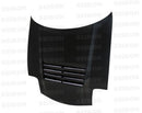 Seibon 93-02 Mazda RX7 FD3S DS Style Carbon Fiber Hood-1