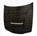 Seibon 95-96 Nissan 240sx DV Carbon Fiber Hood-1