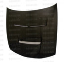 Seibon 97-98 Nissan 240SX/Silvia DV-Style Carbon Fiber Hood-1