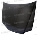 Seibon 98-02 Honda Accord 2DR OEM Style Carbon Fiber Hood-1