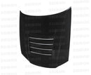 Seibon 99-01 Nissan Skyline R34 GT-R (BNR34) DS Carbon Fiber Hood-1