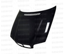 Seibon 7/99-5/02 BMW 3 Series 2dr (E46) OEM-Style Carbon Fiber Hood-1