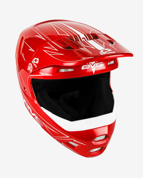 EVS T3 Pinner Helmet Red Youth - Small - 0