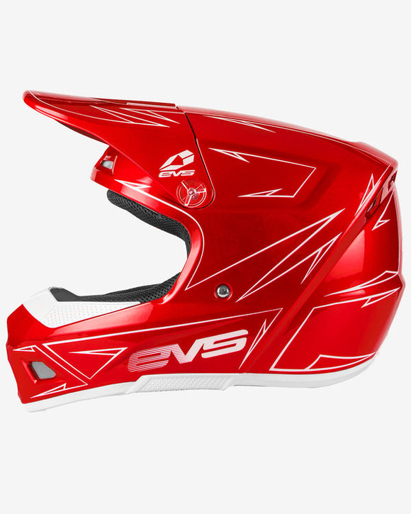 EVS T3 Pinner Helmet Red Youth - Medium