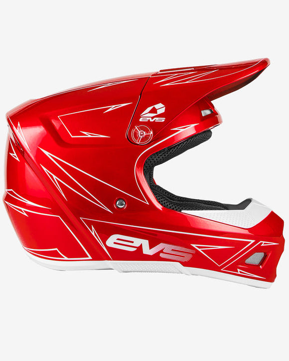 EVS T3 Pinner Helmet Red Youth - Medium