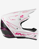 EVS T3 Pinner Helmet 50-50 White/Pink/Black Youth - Medium-3