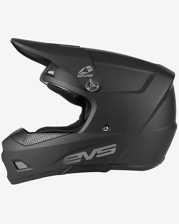 EVS T3 Solid Helmet Matte Black Youth - Small