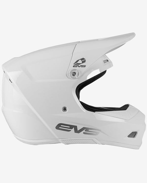 EVS T3 Solid Helmet White Youth - Small