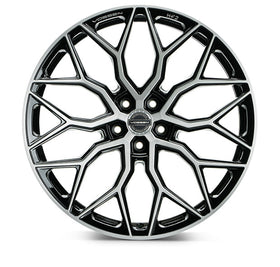 VOSSEN HF2 19 X 9.5 +25 5 X 112 DEEP CB66.56 BRUSHED GLOSS BLACK - 0