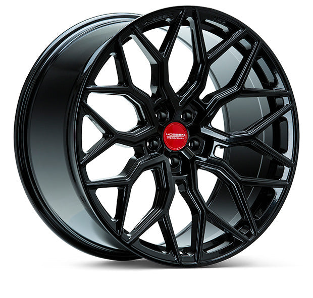 VOSSEN HF2 22 X 10.5 +38 5 X 120 DEEP CB72.56 GLOSS BLACK