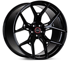 VOSSEN HF5 19 X 10 +28 5 X 120.65 DEEP CB70.3 GLOSS BLACK