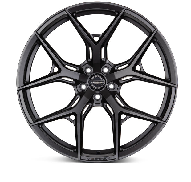VOSSEN HF5 22 X 10.5 +42 5 X 112 DEEP CB66.56 MATTE GUNMETAL - 0