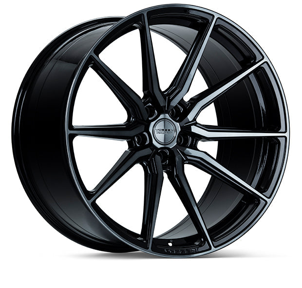 VOSSEN HF3 21 X 9 +32 5 X 112 FLAT CB66.56 TINTED GLOSS BLACK