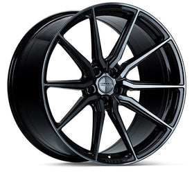VOSSEN HF3 22 X 12 +25 5-120 SUPER DEEP CB74.1 TINTED GLOSS BLACK