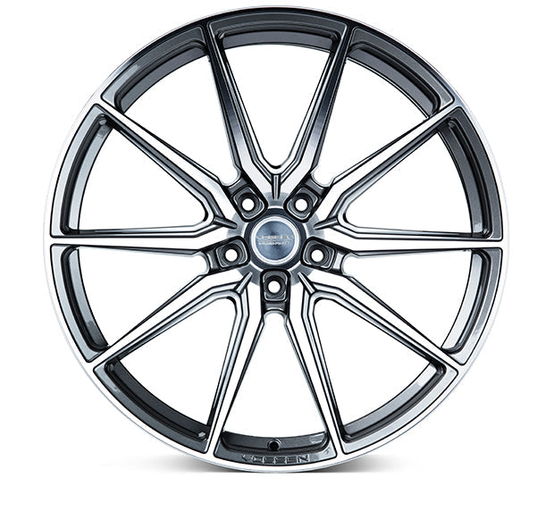 VOSSEN HF3 21 X 9 +32 5 X 112 FLAT CB66.56 GLOSS GRAPHITE POLISHED - 0