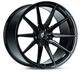 VOSSEN HF3 22 X 10.5 +27 5-127 DEEP CB71.5 GLOSS BLACK