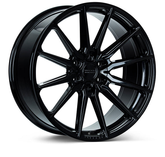 VOSSEN HF61 22 X 9.5 +20 6-139.7 DEEP CB106.1 GLOSS BLACK