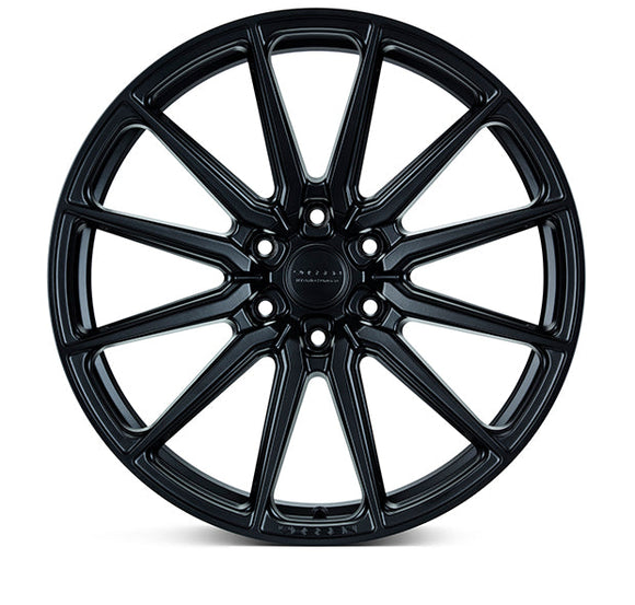 VOSSEN HF61 24 X 10 +25 6-139.7 DEEP CB106.1 SATIN BLACK