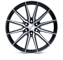 VOSSEN HF61 24 X 10 +25 6-135 DEEP CB87.1 BRUSHED MATTE BLACK-2